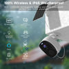 Picture of 3pc Security Camera Wireless Outdoor,2K Solar Camera for Home Security, Battery Powered Surveillance Indoor Home Camera with Color Night Vision, AI Detection, 2-Way Audio, IP65, SD/Cloud, Works Alexa