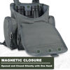 Picture of LUCKY CLOVER Binocular Harness Chest Pack with Rangefinder Pouch: Hunting Chest Pack Front Pouch Bino Adjustable Vest Bags, Bino Harness Great for Hunting, Hiking, and Shooting