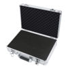 Picture of AxiGear Aluminum Hard Case with DIY Customizable Foam Insert - 15 x 10 x 4in (Chrome Finish)