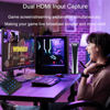 Picture of Dual HDMI Capture Card with Stream Switcher, Stream and Record in 1080p60 Video Capture Card for Gaming Live Streaming Video Recorder on Xbox Series X/S, PS5/PS4/Pro, OBS and PC/Mac