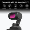 Picture of Magnetic Lens Filter Kit Compatible with DJI OSMO Pocket 3,4 Pack CPL ND16 ND64 ND256,Ultra Slim Frame & HD Optical Glass
