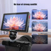 Picture of FEELWORLD P6X 5.5 Inch 1200nits Brightness Aluminum Housing On Camera Monitor,4K HDMI DSLR Camera Monitor with 3D Lut All Waveform Include Battery,Carry Case Micro HDMI Cords