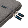 Picture of ROOFULL External USB DVD Blu-ray Hard Drive Protective Storage Carrying Sleeve Case Pouch Bag, Compatible for Apple Superdrive, Magic Trackpad, Samsung/ASUS/Dell/LG External DVD Drive, Gray