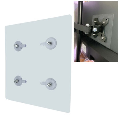 Picture of NOBER VESA Mount Adapter Bracket Kit Non-VESA Mounting Universal for 75 VESA Monitor Arm Compatible
