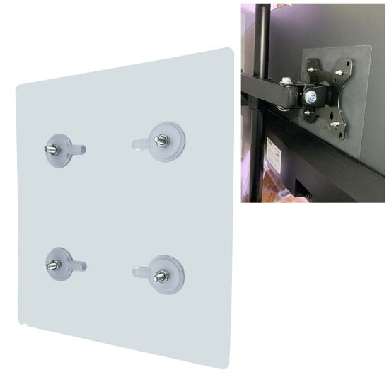 Picture of NOBER VESA Mount Adapter Bracket Kit Non-VESA Mounting Universal for 75 VESA Monitor Arm Compatible