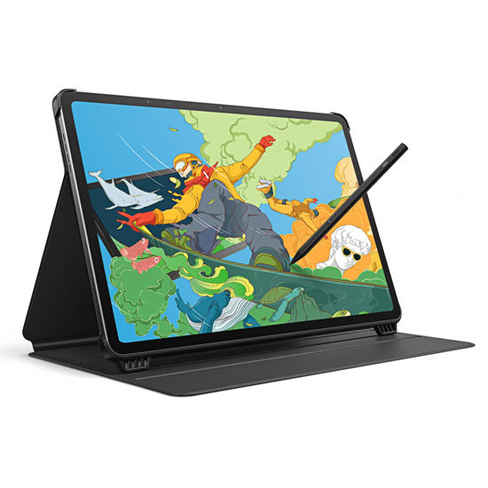 Picture of UGEE Pad 8GB+256GB Fun Drawing Pad,14.25''Standalone Drawing Tablet with No Computer Needed,2.4K Ultra HD Large Screen with Full-Laminated Screen,Android 14 ipad Drawing Stand for 10000mAh+27W Battery