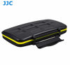 Picture of JJC MC-SD12 Ruggard SD Card Case, Shockproof SD Card Case, Water-Resistant SD Card Case, Rubber Sealed Ergonomic Locking Easy Carrying Memory Card Case Fits 12 SD Cards