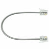 Picture of NECABLES 6 Inch Short Phone Cord Short Telephone Cord Short Phone Line Cord RJ11 6P4C Male to Male for Landline