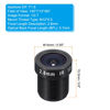 Picture of PATIKIL 2.8mm CCTV Camera Lens, F1.8 FPV Security Camera Lens 3MP 140°/112°/84° Wide Angle Lens M12 Threaded Dia for IP Camera Panoramic