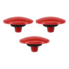 Picture of PATIKIL Camera Shutter Button, 3 Pack Soft Shutter Release Button Pure Copper Camera Button Convex Suitable for Nikon for Fujifilm for Leica DSLR/SLR Camera, Red