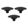 Picture of PATIKIL Camera Shutter Button, 3 Pack Soft Shutter Release Button Pure Copper Camera Button Convex Suitable for Nikon for Fujifilm for Leica DSLR/SLR Camera, Black