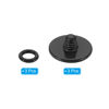 Picture of PATIKIL Camera Shutter Button, 3 Pack Soft Shutter Release Button Pure Copper Camera Button Convex Suitable for Nikon for Fujifilm for Leica DSLR/SLR Camera, Black