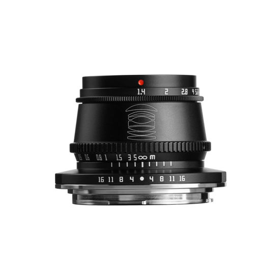 Picture of TTArtisan 35mm F1.4 APS-C Manual Focus Lens for Canon RF Mount Camera Compatible Like R7 APS-C Model R10 EOS R RP R5 R6(Black)