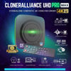 Picture of ClonerAlliance UHD Pro Max, 4K Cinematic-FPS 4K@24fps(Max 4K@30fps) Video Recorder with H.265/H.264 Codec, 4K@60fps Passthrough HDMI Capture DVR.