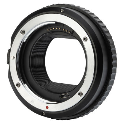 Picture of SNIPIZ EF-EOS R2 EF to RF Adapter,Auto Focus Lens Mount Adapter with Customized Control Ring Compatible with Canon EF/EF-S Lens to RF Mount EOS RP, R5, R6, R7 Cameras