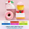 Picture of PT-D220 PTD210 PTD400AD PT-H111 PT-1750 Label Maker Tape 12mm 0.47 Laminated, Ptouch Label Tape Replacement for Brother TZ TZe Tape Compatible with Brother P-Touch Refills 1/2 Inch x26.2 Ft, 6 Pack