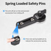 Picture of Nitze NATO Rail with ARRI Rosette (3"/76 mm) - N49-NR3