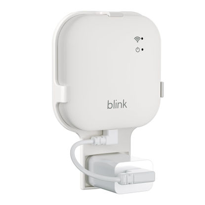 Picture of All-New Outlet Wall Mount for Blink Sync Module XR, Sync Module XR Mount Holder for Blink Outdoor Indoor Camera, No Messy Wires,No Screws Saving Space Blink Sync Camera Mount with Short Cable (1Pack)