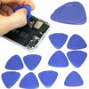 Picture of Deal Maniac 10 Pieces Universal Triangle Plastic Pry Opening Tool for Mobile Phone Laptop Table LCD Screen Case Disassembly Blue Guitar Picks