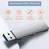 Picture of USB 3.0 Hub, VIENON Aluminium 3-Port USB Hub USB Splitter USB Expander for Laptop, Xbox, Flash Drive, HDD, Console, Printer, Camera,Keyborad, Mouse