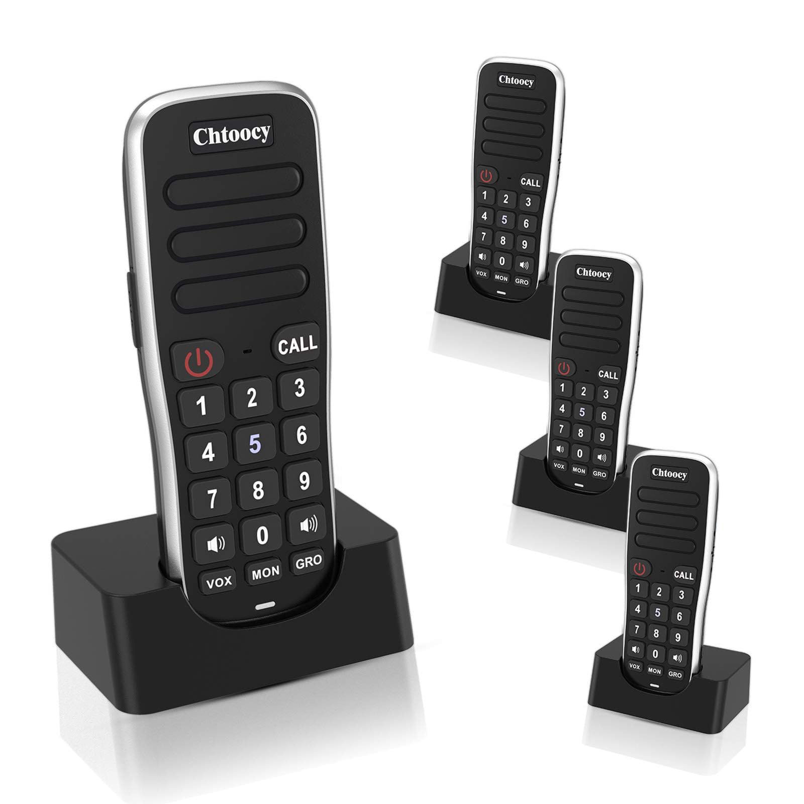 GetUSCart- Chtoocy Rechargeable Intercoms Wireless for Home 5280 Feet ...