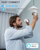 Picture of WESECUU Light Bulb Security Camera, 2.4G/5G WiFi Security Cameras Wireless Outdoor Indoor for Home Security, Color Night Vision, Compatible with Alexa (2 Pack)