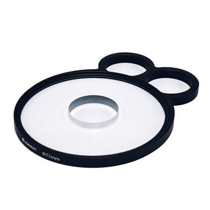 Picture of Jorixxy 77mm Handheld Center Exposure Edge Blur Glass Special Effects Filter Photography Video SLR Camera Lens Accessories