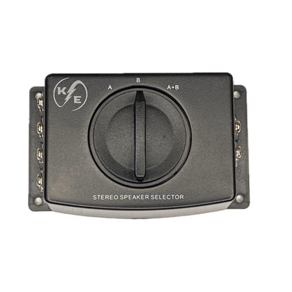 Picture of A/B A B A+B Stereo Speaker Selector Switch Switcher Combiner 2 Way Black Box