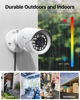Picture of Loocam 2MP 1080p HD Security Camera, Hybrid 4-in-1 CVI/TVI/AHD/CVBS Bullet Wired Camera, 100ft IR Night Vision, IP66 Weatherproof for CCTV DVR Surveillance Camera Systems Outdoor Indoor