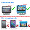 Picture of KXOYJAD 2 Pack Screen Protector for 7 2022 Kids 7” Tablet, Tempered Glass Film