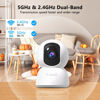 Picture of [5G & 2.4G] 2-Pack Indoor Security Cameras, 2K Cameras for Home Security with Night Vision, Baby/Dog/Pet/Elder Camera with Phone App, Auto Tracking, Human/Pet Detection, Cloud&SD Storage