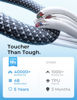 Picture of LISEN USB C to Micro USB Cable[3.3ft 2-Pack], Nylon Braided Micro USB Cable, Ps4 Controller Charger Cable, Micro USB Kindle Charger Cord, Fits PS4/Xbox One/Android Phone and Samsung S7 S6 S5