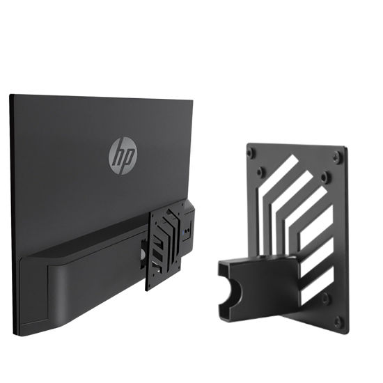 Picture of JUNBOMAOYI Wall Mount VESA Adapter Bracket Compatible with HP M Series Monitors M22f M24f M24fd M24fw M24fwa M27f M27fd M27fq M27fw M27fwa M32f 524sa 524sw 524sf 527sa 527sw 527sf and 532sf