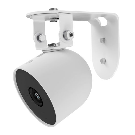 Picture of Zwolf Metal Wall Mount Compatible with Google Nest Cam Outdoor Battery 2nd Generation, Anti-Drop, Provide Better Viewing Angles (Pack of 1)