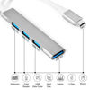 Picture of QAJOPFN USB C to USB Hub, Aluminum USB C to USB A 3.0 Adapter, 4 Ports Type C to USB Adapter, Plug and Play USB Extender for MacBook Pro/Air, Laptop, Keyboard and Mouse