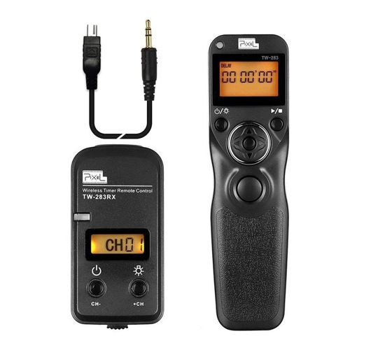 Picture of Pixel Timer TW-283 DC2 Wireless Shutter Release Remote Control Compatible with Nikon Z7, Z7 II, Z6, Z6 II, Z5, D750, D780, D7500, D7200, D7100, D5600, D5500, D5300, D5200, D5100, D5000, P7700, P7800