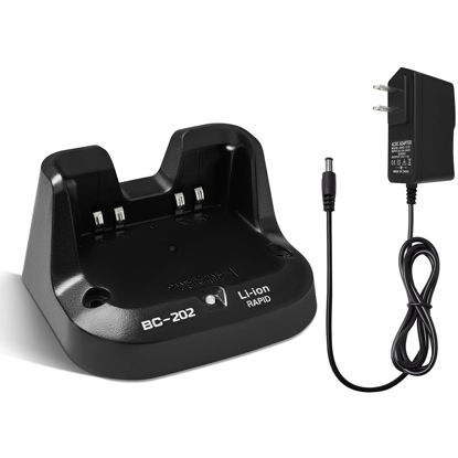 Picture of for ICOM BP-307 Charger, BC-202 Rapid Charger for ICOM ID-51A ID-51E ID-52 ID-52A ID-52E ID-31 ID-31A ID-31E IC-705 Ra-dio Charger BP-272 BP-271 Battery Charger (1)