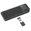 Picture of Miritz 2.4G Wireless Touchpad Keyboard and Mouse Mini Remote Control with Laser Pointer,for Windows/Android/Google/Smart TV/HTPC/IPTV/Mac OS/Linux Black
