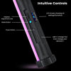 Picture of Lume Cube RGB Tube Light Mini for Photo & Video | RGBWW Full Color Tube Light | Bluetooth App Controlled | Millions of Colors | Aluminum Durable Design | 97+ CRI