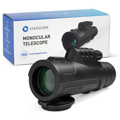Picture of STARSCOPE Monocular G3 - Long-Range 10x42 High Powered Monocular for Bird Watching, Hunting, Sports, and More | Small Monocular for Adults with BAK4 Prism and Wide Field of View