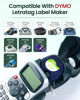 Picture of Label KINGDOM Replace for DYMO LetraTag Refills 91330 White Paper Label Maker Tape, Compatible with Dymo Label Maker Refills for Letra Tag 200B LT-100H 100T Plus, 1/2" x 13' Black on White 6 Pack