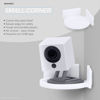 Picture of Mini Circular Corner Shelf Mount for Security Cameras, Baby Monitors, Speakers, Plants & More, Universal Holder, Strong Adheasive, No Mess, Screwless by Brainwavz (White)