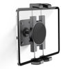 Picture of TeQable Tablet Wall Mount, 360° Rotating iPad Wall Mount Holder, Compatible with 4.7"-12.9" Tablets Including Phones, iPad Pro/Mini/Air, Samsung, Kindle, Galaxy Tab - Ideal for Gym, Kitchen, Work Use