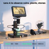 Picture of JOYALENS JL246PS 3 Lens HDMI Digital Microscope, UHD 4000× 24MP Biological Microscope with Prepared Slides, Coin Microscope for Full-Size Coin Error Coins, 7'' LCD Screen, Windows PC Compatible, 32GB
