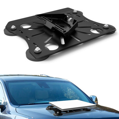Picture of Starlink Mini Roof Mount, Starlink Mini Mounting Kit, Starlink Magnetic Mount for Starlink Internet Kit Satellite, Starlink Magnet Mount with Starlink Mini Pipe Adapter (Magnetic Mount)