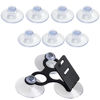 Picture of SYGGDERS 10 Pcs Radar Detectors Mount Suction Cups, Compatible with AutoBoxClub Mount Clear Cobra Escort and Beltronics Radar Detector Mount.