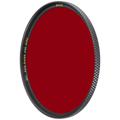 Picture of B+W 86mm Basic Black & White (Dark Red) MRC 091M Glass Filter