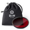Picture of B+W 86mm Basic Black & White (Dark Red) MRC 091M Glass Filter