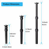 Picture of Tripod Center Column Extension Camera Mount Extender Telescopic Rod 3 Section Pole for Monopod DSLR Photo Studio Outdoor Macro Shooting