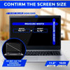 Picture of JiSiTeCai 11.6 Inch 16:9 Computer Privacy Screen Filter for Monitor - Privacy Shield and Anti-Glare Protector
